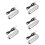 5Stk LED Unterwasser Bootslampe Silber & 10