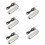 5Stk LED Unterwasser Bootslampe Silber & 11