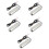 5Stk LED Unterwasser Bootslampe Silber & 7