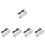 5Stk LED Unterwasser Bootslampe Silber & 5