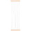 Stuffed Animal Storage Holz Hängender Organizer Beige 1