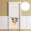 Stuffed Animal Storage Holz Hängender Organizer Beige 10