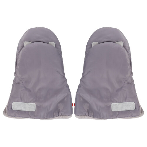 2Paare Babywagen Warm Gefüttert Winddicht Grau Universal