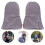 2Paare Babywagen Warm Gefüttert Winddicht Grau Universal 9