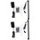 2Stk LED Luftblasen Aquarium Home Fish Tank 5