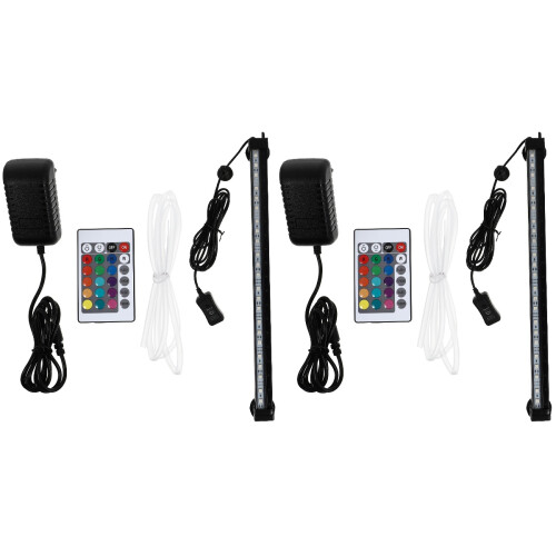 2Stk LED Luftblasen Aquarium Home Fish Tank 1