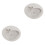 2Stk Weißes Silikon Kuchenform Ei Backhilfe Fondant 3