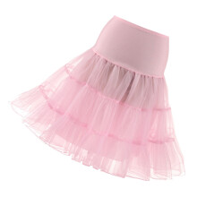 Light Pink Damen Petticoat Retro Tutu Für Bühne Cosplay Hochzeit