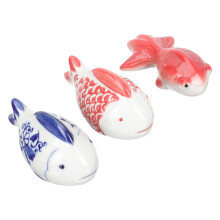 6Stk Farbige Keramik Schwimmfische Aquarium Schmuck