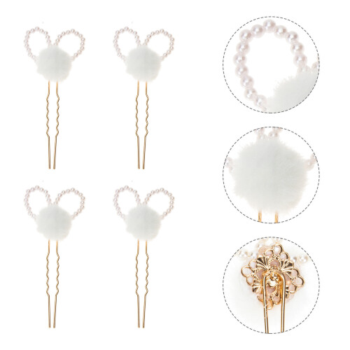 2 Pairs Ballen Haaraccessoire Hanfu Haarstuk 2