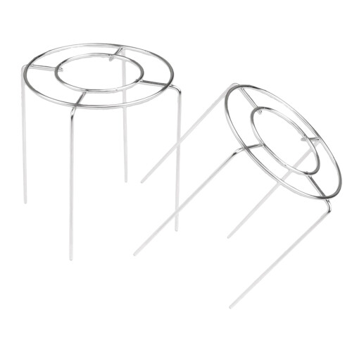 4 Runder Dampfgarer Aus (12,7 Cm, Silber)