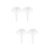 4Sets Compacte Foam Handvatten Voor Bruidsboeketten En Decor 7
