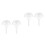 4Sets Compacte Foam Handvatten Voor Bruidsboeketten En Decor 4