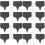 4 Sets Käsemarker Aus Schiefer, Dekorative Cupcake Toppers 5