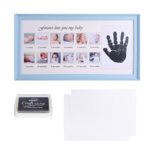 2St Babyfotolijst Met - En Handafdrukken Babykamers