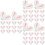 60 Konijnsoor Haarspeld Bunny Accessoires Diy 8