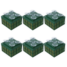 18 Stks Vierkante Bloem Diy Zuignapbases