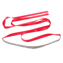 2Stk Roter Hochzeit Gürtel Für Elegant Funkelnd