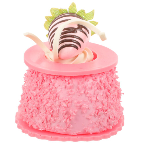 3 Stuks Valse Model Mini Kunstmatige Dessert Decoratie