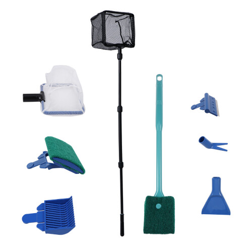 3Stk Glasbecken Set Mit , Forke Und Für Aquarien