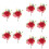 10St Kunstbloem Broches, Creatieve Bruiloft Decoratie Voor 11