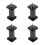 4 Aquarium Air Stone Cilinder Bubbler Vis En 6
