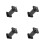 4 Aquarium Air Stone Cilinder Bubbler Vis En 9