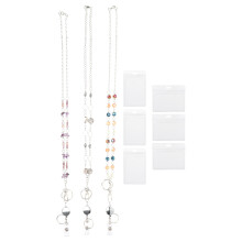 3Sets Retractable Metall Lanyard Für Ausweise Und Schlüssel