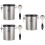 3 Sets Gesloten Met Granen, Luchtdichte Container, 1,8 L 9