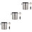 3 Sets Gesloten Met Granen, Luchtdichte Container, 1,8 L 7