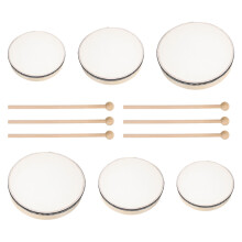 6 Stuks Handtrommel Set Muzikaal Educatief Slaginstrument