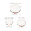 6 Stuks Handtrommel Set Muzikaal Educatief Slaginstrument 3