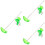 3 Sets Aquarium Garnelenfutterbehälter Transparentes Futterrohr 8