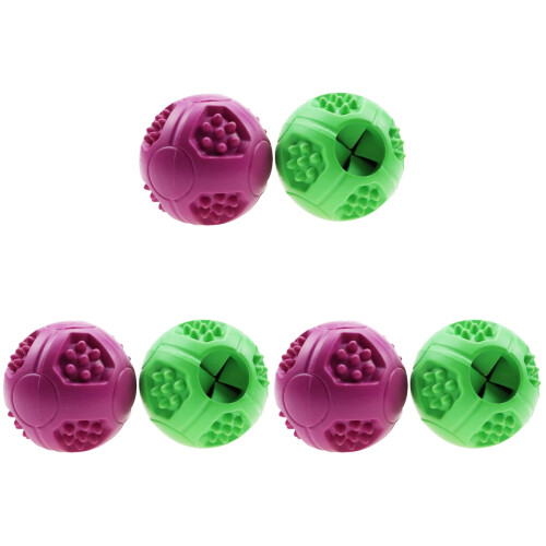 6Stk Gummiball Mit Futterfunktion Auswahl 1