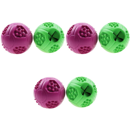 6Stk Gummiball Mit Futterfunktion Auswahl 2