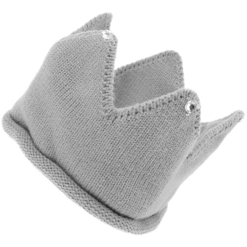 5Stück Gestrickte Kronenmütze Dekorative Mütze 2
