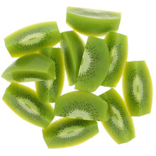 24 Künstliche Kiwifruit Scheiben Modelle Für Fotopropositionen