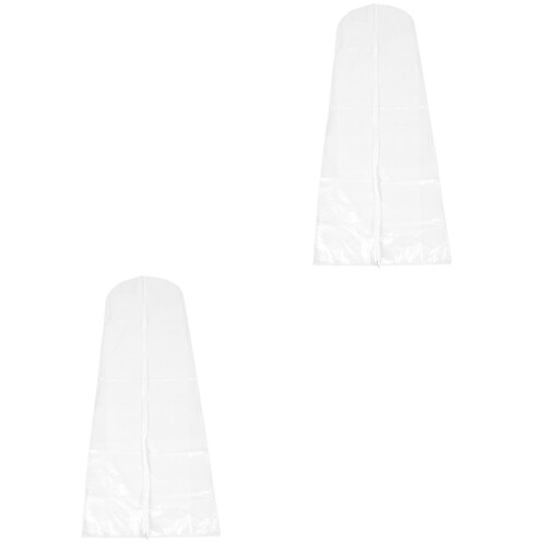 2Stk Kleiderschutz Transparent Für Kleid 2
