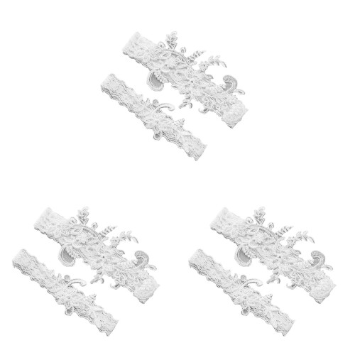 3 Paar Brautstrümpfe Mit - - 1