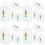 24 Leere Weihwasserflaschen Mit 7