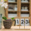 3Stück Tischkalender Mit Rustikaler Holzunterlage 9