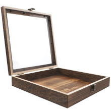 4Stk Holz Schmetterling Kasten Mit Klappdeckel Für Trockenblumen Schmuck