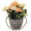 4Stk Künstliche Topfpflanzen Blumen Wohnaccessoire 1