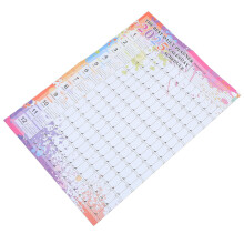 Jährlicher Wandkalender 2025, 365- -Poster Für Zuhause, Büro, Schule