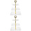 2Stk 3-Lagiger Cupcake Halter Weiß Für 5