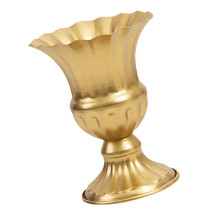 3Stk Goldene Eisen Blumentöpfe Vielseitige Trockenblumenvasen Kreativ