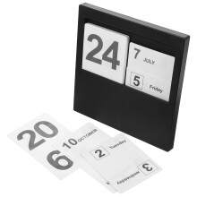 3Stk Holz Tischkalender Blockkalender Büro Heimbedarf