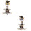 2 Sets Abschluss Cupcake Stand 3-stöckig Papier 10