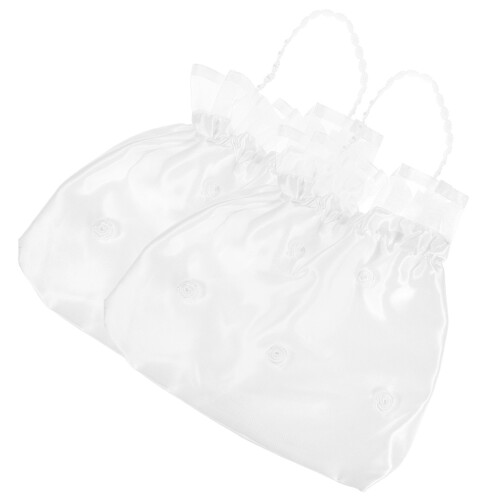 6 Geldtasche Satin Mit Verziert