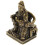 2Stk Desktop Guan Statue Messing Skulptur Figur 1
